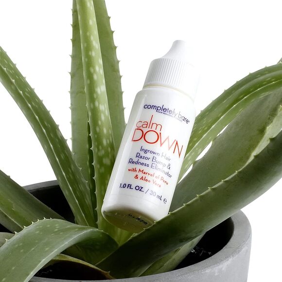 Set of 6 Completely Bare CALM DOWN Ingrown Hair Razor Bump Redness Eliminator - Picture 6 of 10